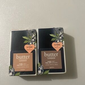 2 Butter London Pure Cure Lacquer Manicure System Pranky, Quite right. Glossy.